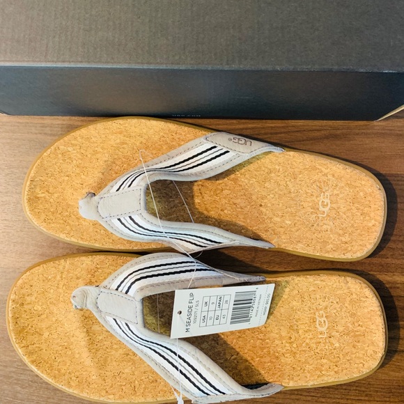 Men’s ugg sandals size 10 new in box